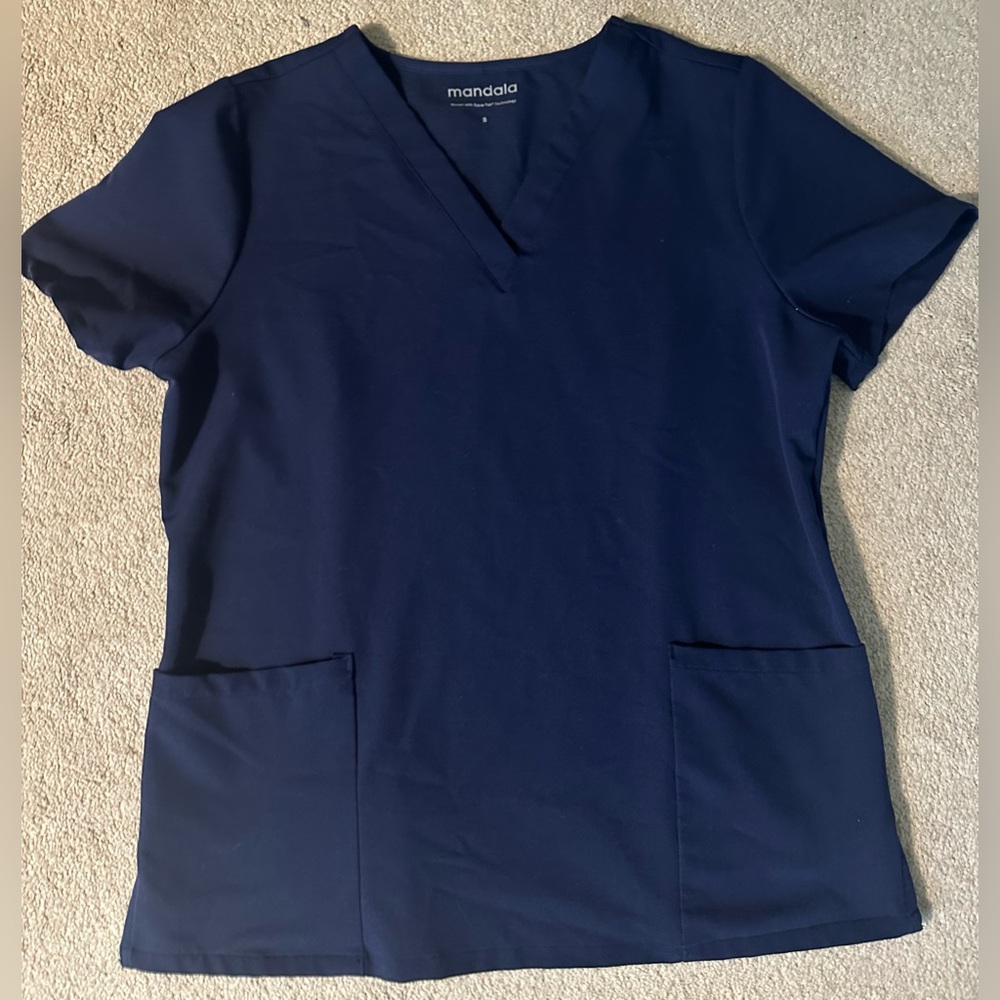 Mandala Scrub Top